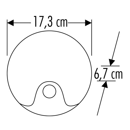 Cata 20W Sensörlü Dekoratif Dış Mekan Led Duvar Aplik Aydınlatma CT-7092