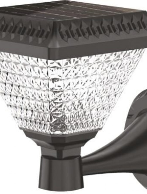 Cata Duvar Tipi Solar Şarjlı Led Bahçe Aydınlatma Armatürü 30 Watt CT-7316