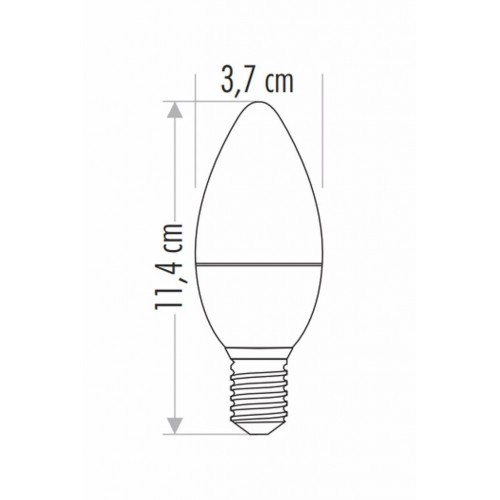 Cata 8 Watt Led Buji Ampul CT-4083