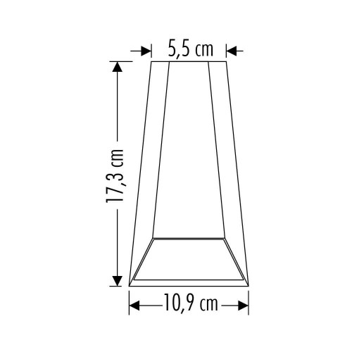 Cata Malta Antrasit Dekoratif Led Duvar Aplik Aydınlatma CT-7063