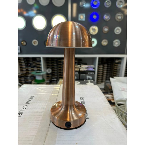 Cata Lizbon Şarjlı Dokunmatik Masa Lambası 3 Renk Yanma Modlu Eskitme Renk CT-8430