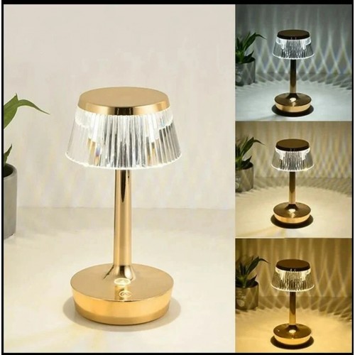 Cata Rio Şarjlı Dokunmatik Masa Lambası 3 Renk Yanma Modlu ct-8434