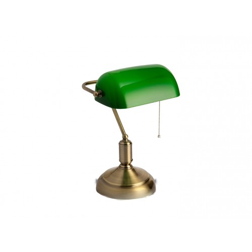 Cata E27 Duylu Banker Masa Lambası Bronz Renk ct-8510