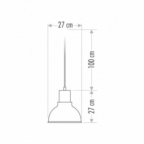 Cata Siyah Altın Modern Dekoratif Sarkıt Avize Armatür CT-8101