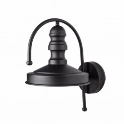 Cata Siyah Modern Dekoratif Duvar Aplik Aydınlatma Armatürü CT-8160