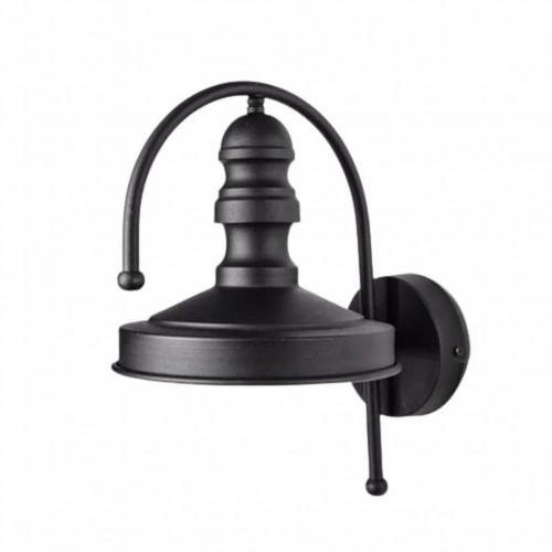 Cata Siyah Modern Dekoratif Duvar Aplik Aydınlatma Armatürü CT-8160