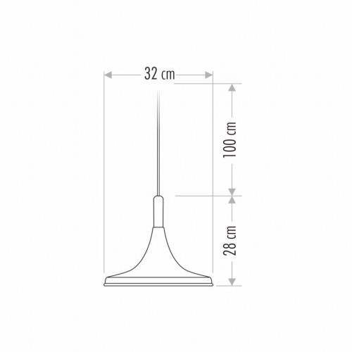 Cata Siyah Altın Modern Dekoratif Sarkıt Avize Armatür CT-8213