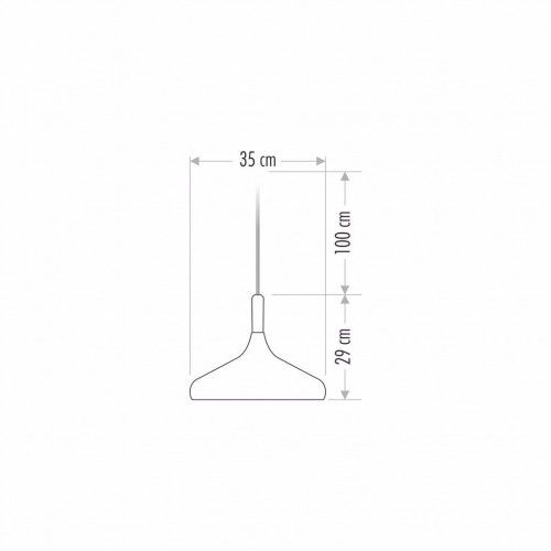 Cata Siyah Altın Modern Dekoratif Sarkıt Avize Armatür CT-8219