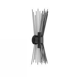 Cata Siyah Modern Dekoratif Duvar Aplik Aydınlatma Armatürü CT-8350