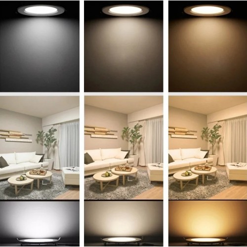 Cata 18 Watt Led Panel Aydınlatma Gömme Led Panel Armatürü Siyah Kasa ct-5129