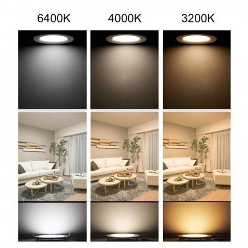 Cata 3 Watt Led Panel Aydınlatma Gömme Led Panel Armatürü Alüminyum Kasa ct-5144