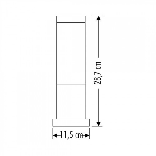 Cata Roma Dekoratif Bahçe Aydınlatma Armatürü CT-7012