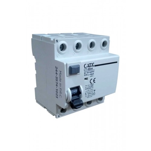 Cata 4x63A 30mA 6kA Kaçak Akım Rölesi ct-9644