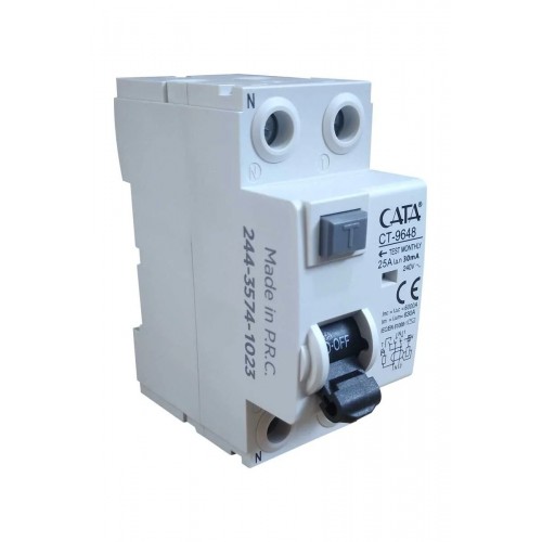 Cata 2x25A 30mA 6kA Kaçak Akım Rölesi ct-9648