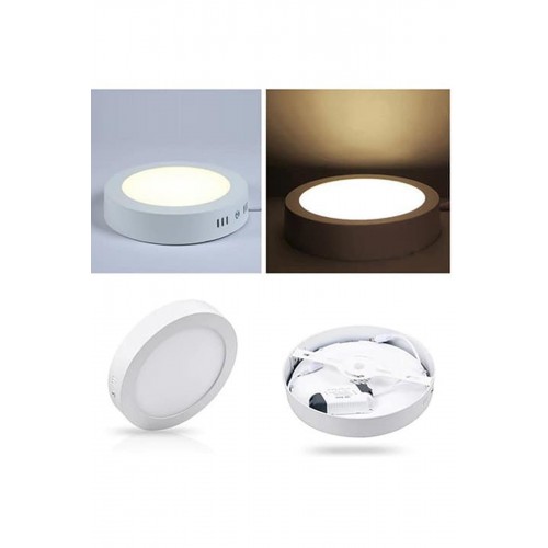 Cata 18 Watt Sıva Üstü Yuvarlak Led Panel Aydınlatma CT-5233